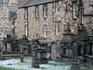 Gravestones in Greyfriars Kirkyard.