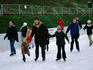 Edinburgh's Winter Wonderland - skating in Princes Street Gardens.