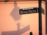 Sign for Bourbon Street.