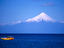 Boat on Lake Llanquihue.