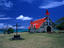 Red roofed chapel, Mauritius