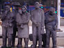 Cast-aluminum sculpture 