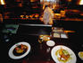 Food at The Brooklyn Cafe and Oyster Bar Lounge.