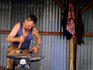 Blacksmith at work, Cairns Show.