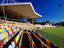 Seats and oval, Bundaberg Rum Stadium.