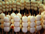Mochi balls on sticks.