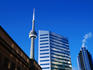 CN Tower in city skyline.