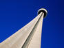 Looking up CN Tower.