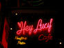 Neon signs along King Street.
