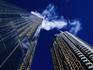 Skyscrapers on Bay Street.