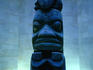 Detail of crest poles from Canada's First Nations Tribes, Royal Ontario Museum.
