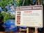 Crocodile sign at Kambolgie billabong.