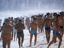 Crowds at Ipanema Beach.