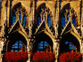 Facade of neo-Gothic Neues Rathaus (New Town Hall)