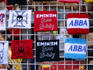 Rap, punk and Abba sweatbands for sale on Hotorget.