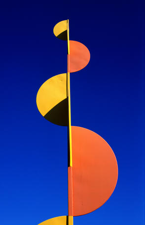 Part of "Four Elements" sculpture at Moderne Museet.
