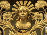 Detail of fence of Grosse Neugierde gazebo at Schloss Glieniecke, Zehlendorf, Southern Districts.