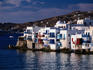 Houses on the shore front in Mykonos Town - Mykonos Island,Cyclades Islands