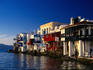 Houses on the shore front in Mykonos Town - Mykonos Island,Cyclades Islands