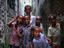 Children posing for camera.