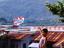 Boy flying kite, Malaysia