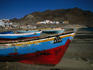 Boats on beach, village Sao Pedro.