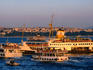 Ferries on Golden Horn.
