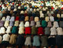 People kneeling in prayer, Lakemba Mosque.