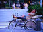 Cyclo driver resting, Singapore