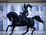 Statue of Emanuele Filiberto, Piazza San Carlo.