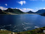 Hout Bay from Chapman's Peak Drive, Cape Peninsula.