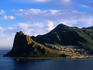 Hout Bay from Chapman's Peak Drive, Cape Peninsula.