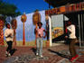 Girls dance group, Guga S'Thebe Arts and Cultural Centre, Langa, Cape Flats.