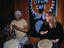 Drumming at Drum Cafe.