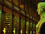 Bust in Longroom of Old Library in Trinity College.