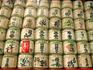 Sake casks near Meji jingu Shrine.
