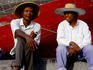 Two men in Sunda Kelapa.