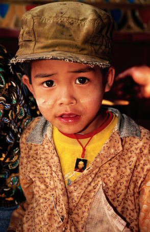 Portrait of young boy.