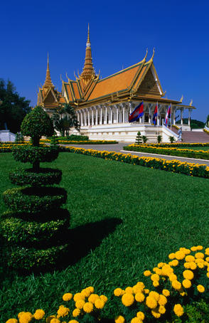 Throne Hall inside the Royal Palace complex.