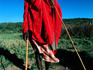 Portrait of Zulu man, near Nairobi.