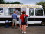 Hound of the Basket Meal van selling snacks and drinks to hikers.
