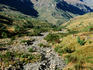 Thukela River gorge and amphitheatre wall, Northern Drakensberg.