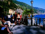 Seaside path of town in Cinque Terre region.
