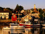 South End, harbor and houses.