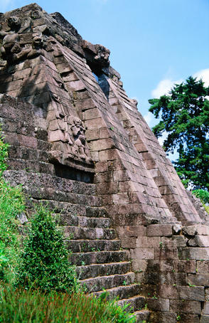Fertility temple on slopes of Gunung Lawu, Candi Sukuh.