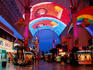 Freemont Street in downtown.