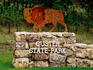 Entrance sign, Custer State Park.