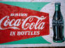Old Coca-Cola ad painted on wall, City of Lead.
