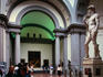 Michelangelo's statue of David in the Galleria dell'Accademia.