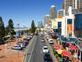 Esplanade at Surfers Paradise.